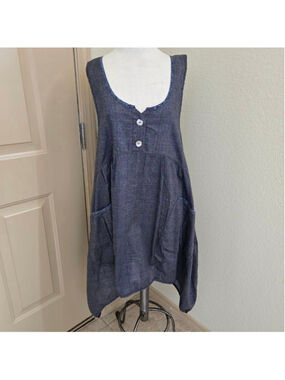 Blue Fish 00 Barclay Tuesday's Pocket Prairie Dress Contrast Grey Floral